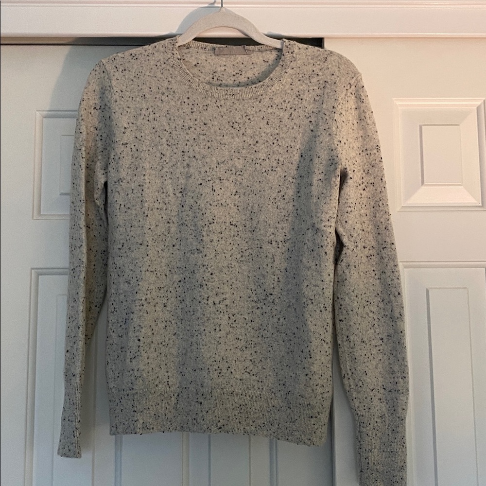 Everlane Light Gray Cashmere Sweater